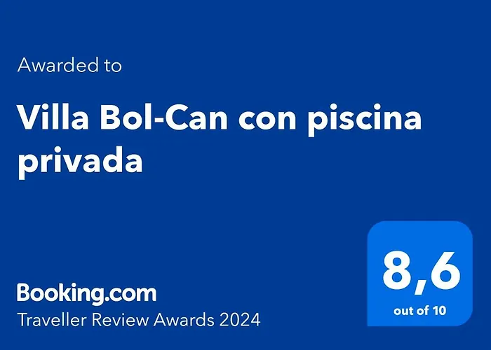 Villa Bol-Can Con Piscina Privada