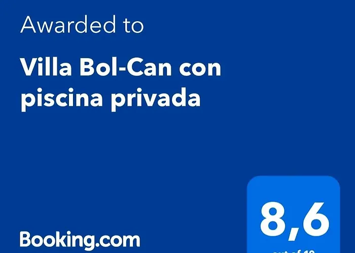 Villa Bol-Can Con Piscina Privada